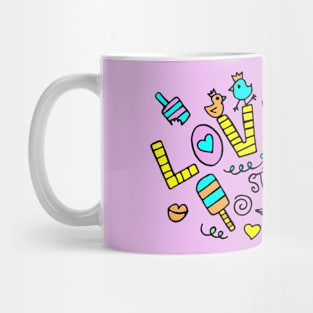 Love, Believe & Stay Cool Mug